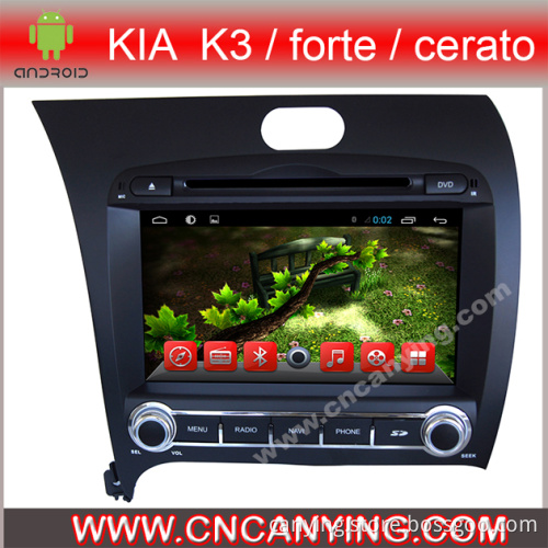 Car DVD Player for Pure Android 4.2.2 Car DVD Player with A9 CPU Capacitive Touch Screen GPS Bluetooth for KIA K3/Forte/Cerato (AD-8050)